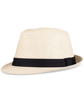 Levi's - Men's Straw Fedora Hat