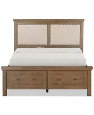 Furniture - Alverton King Upholstered Storage Bed