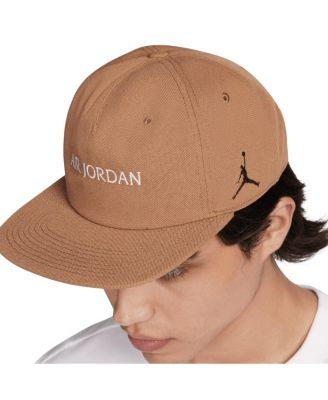 Jordan - Men's Brown Air Five-Panel Snapback Hat