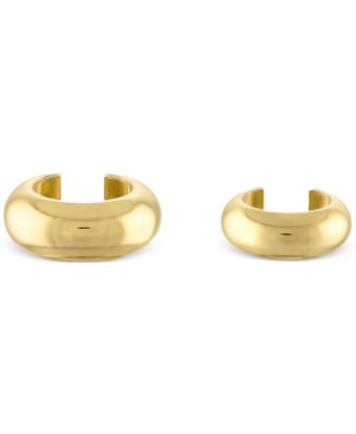 BEN ONI - 18k Gold-Plated Stainless Steel 2-Pc. Set Single Ear Cuffs