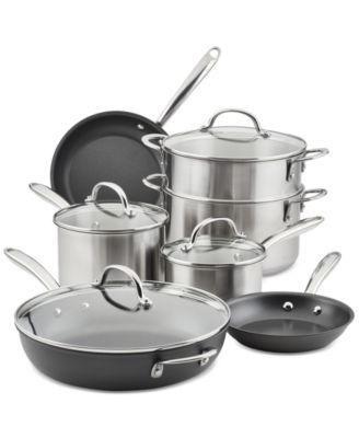 Rachael Ray - Professional 11-Pc. Induction Cookware Set