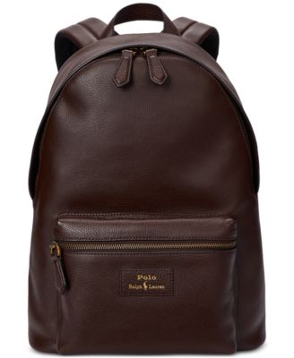 Polo Ralph Lauren - Men's Pebbled Leather Backpack