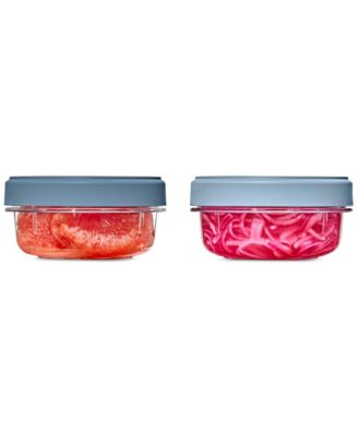 OXO - Good Grips Twist Stack 12-oz. Container, Set of 2