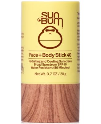Sun Bum - Face + Body Stick Sunscreen SPF 40, 0.7 oz.