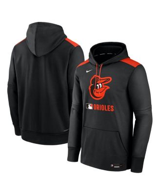 Nike - Men's Black Baltimore Orioles Authentic Collection Performance Pullover Hoodie