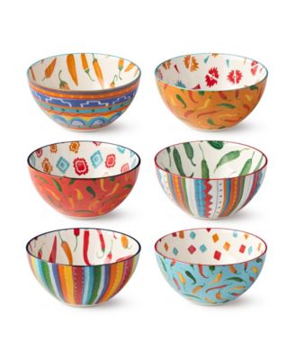 Caliente All-Purpose Bowls, Set of 6 image