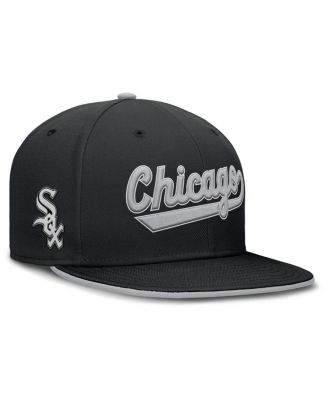 Nike - Men's Black Chicago White Sox True Performance Fitted Hat