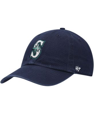 '47 Brand - Men's  Navy Seattle Mariners Clean Up Adjustable Hat