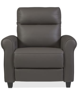 Thandler Leather Power Headrest Recliners, Exclusively at Macy's image