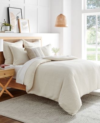 Levtex - Reede Muslin Textured 3-Pc. Comforter Sets