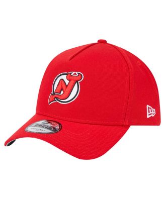 New Era - Men's Red New Jersey Devils Core A-Frame 9FORTY Adjustable Hat