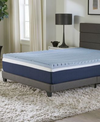 2" Convoluted Tranquility Foam Mattress Topper, Twin XL image