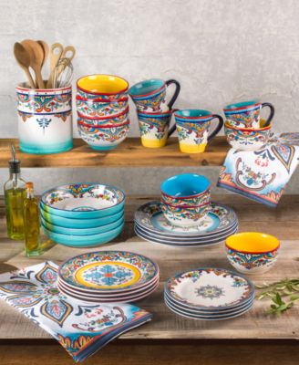 Euro Ceramica - Zanzibar Dinnerware Collection