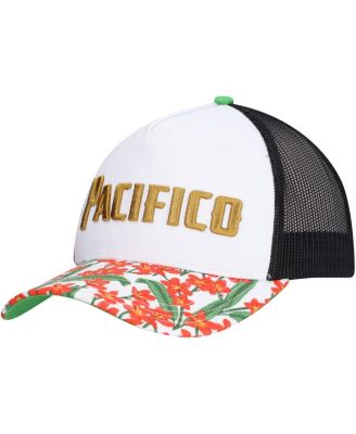 Lids - Men's White Pacifico A-Frame Floral Trucker Adjustable Hat