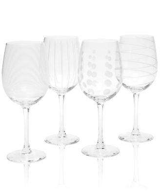 Cheers White Wine Glasses, Set of 4 image