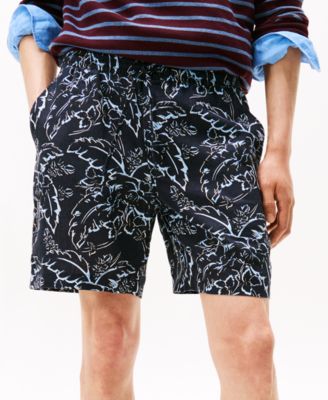 Tommy Hilfiger - Men's Patterned Linen Shorts