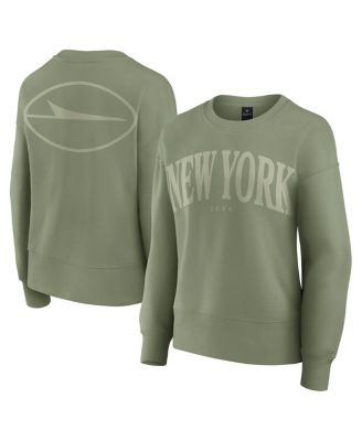 Fanatics - Women's Green New York Jets Elements Pullover Sweatshirt