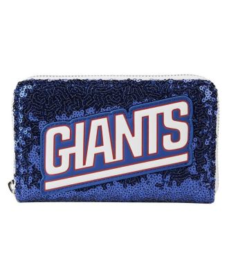 Loungefly - New York Giants Sequin Zip-Around Wallet