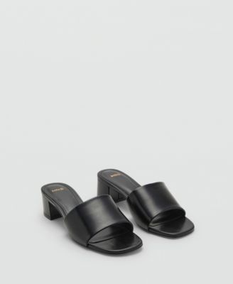 MANGO - Women's Block-Heel Strap Sandals