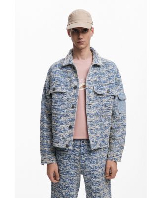Men's Mottled denim jacket image