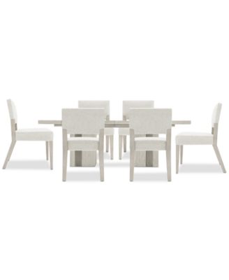 Bernhardt - Tempo 7-Pc. Set (Rectangular Table & 6 Side Chairs)