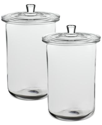 Anchor Hocking - 2-Pc. Goode Sundry Lidded Canister Set