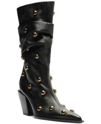 Schutz - Women's Tulsa Studs Mid-Shaft Boots