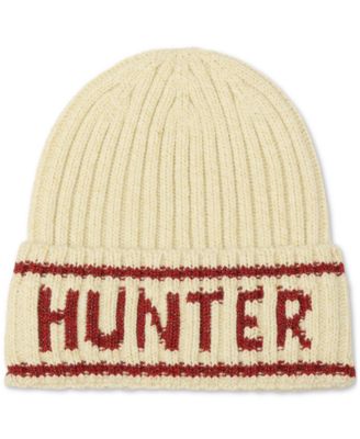 Hunter - Metallic Rib Logo Cuff Beanie