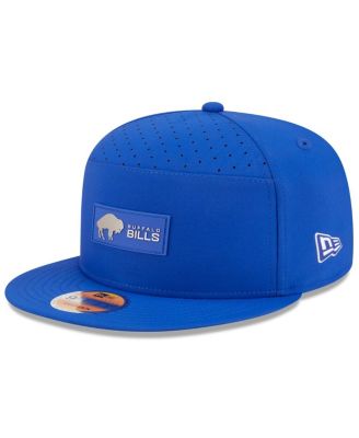 New Era - Men's Royal Buffalo Bills 2025 Sideline Throwback Split Panel 9FIFTY Snapback Hat