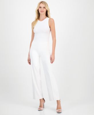 Anne Klein - Petite High-Rise Pull-On Wide-Leg Pants
