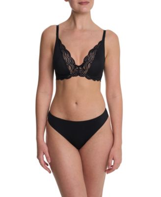 Natori - Persuasion Stretch Lace Minimal Rear Coverage Thong