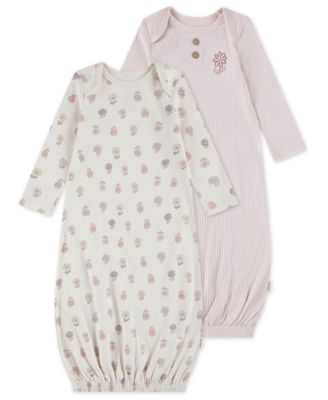 Babywear Baby Boys' and Baby Girls' Long-Sleeve Sleeper Gown, 2-Pack Set image