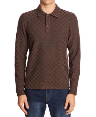 Paisley & Gray - Men's Patterned Polo Shirt