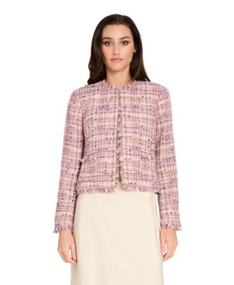 Tahari ASL - Women's Boucle Cropped Jacket