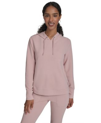 Calvin Klein - Women's Waffle-Knit Pullover Hoodie