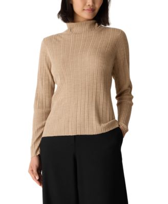 Eileen Fisher - Women's Turtleneck Sweater, Regular and Plus