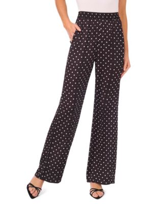 CeCe - Women's Patch Pocket and Topstitch Detail Pants