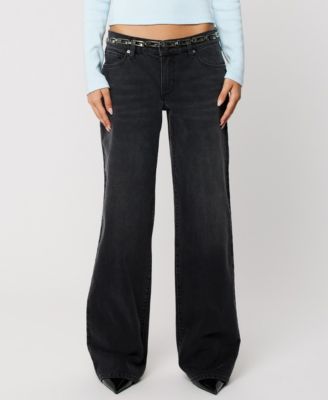 Abrand - Women's Low-Rise Jeans