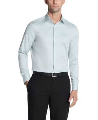 Calvin Klein - Men's Performance Wrinkle Free Stretch Shirt, Regular Fit
