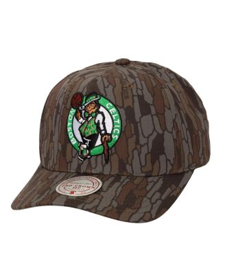 Mitchell & Ness - Men's Camo Boston Celtics Hidden Pro-Crown Adjustable Hat
