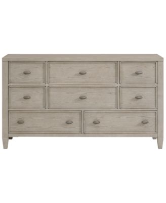 Furniture Sirena 19" Wood Basketweave Dresser image