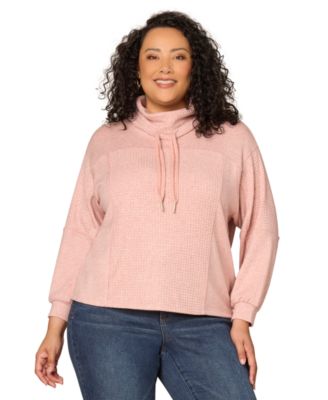 Democracy - Plus Size Cowl Neck Top