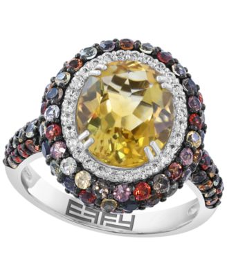 EFFY Collection - Multi Gemstone Ring (6-1/5 ct. t.w.) in Sterling Silver