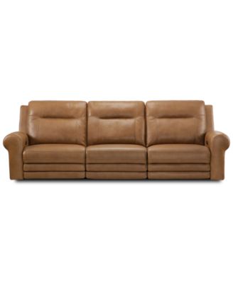 Alexandre Leather 3-Pc. Sofa with 2 Power Motion Recliners image