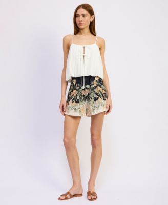 En Saison - Women's Iris High Rise Shorts