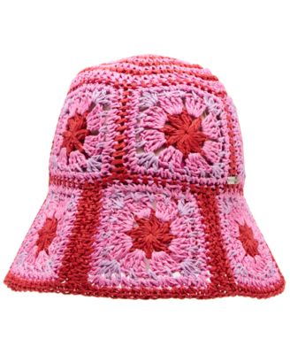 Steve Madden - Bright Nomad Straw Bucket Hat