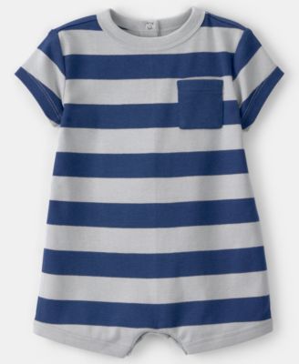 Carter's - Baby Boys' Striped Short-Sleeve Romper