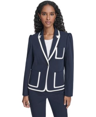 Tommy Hilfiger - Women's Framed One-Button Blazer