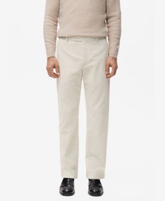MANGO - Men's Corduroy Regular-Fit Pants