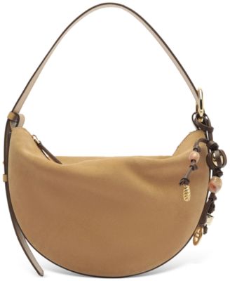 Arezzo - Simone Medium Suede Shoulder Handbag